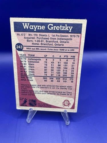 Wayne Gretzky Opee-Chee 1984