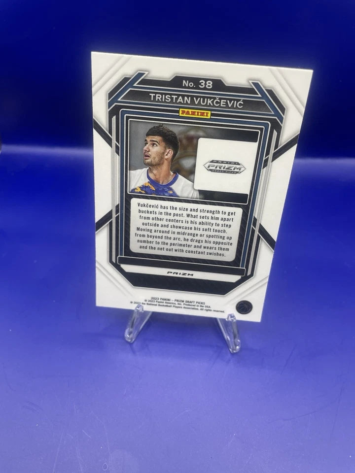 Tristan Vukcevic 2023 Panini Green Prizm Rookie