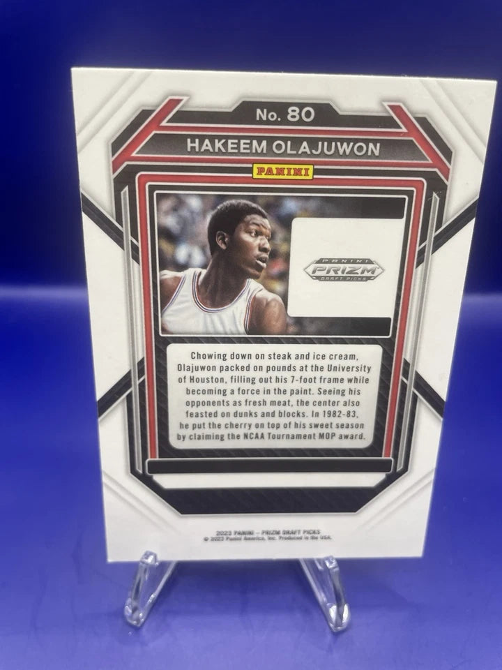Hakeem Olajuwon 2023 Panini Prizm