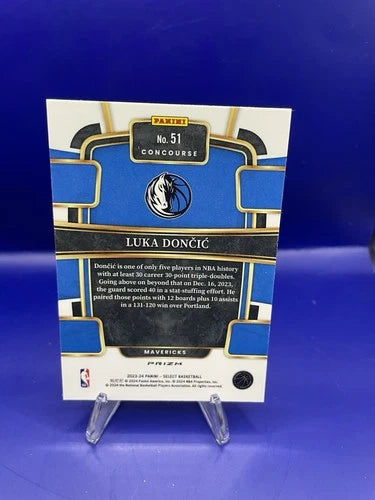 Luka Doncic 2023 Panini Prizm Orange Wave #51