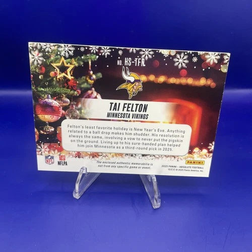 Tai Felton Rookie Patch