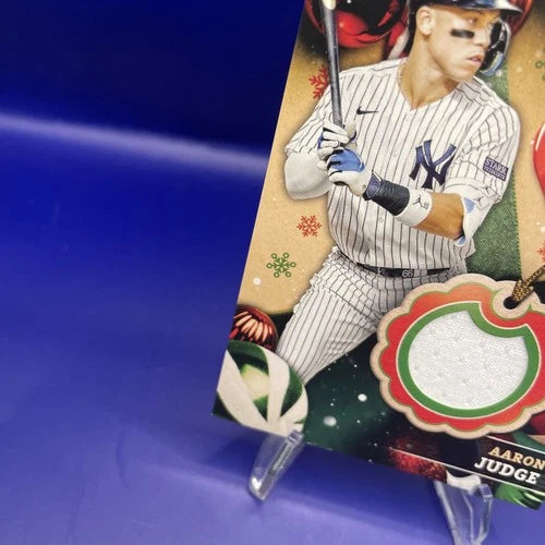 Aaron Judge RC-AJ Relic Jersey Card Pinstripe NY Yankees