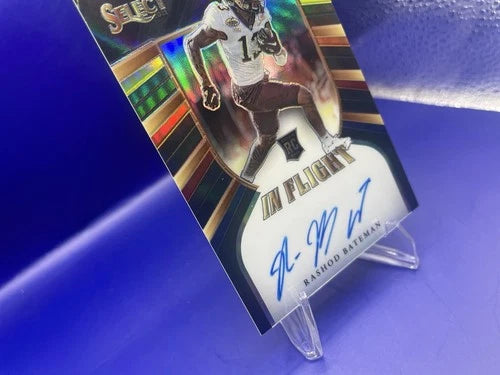 Rashod Bateman 2021 Panini Select In Flight Rookie Auto /40