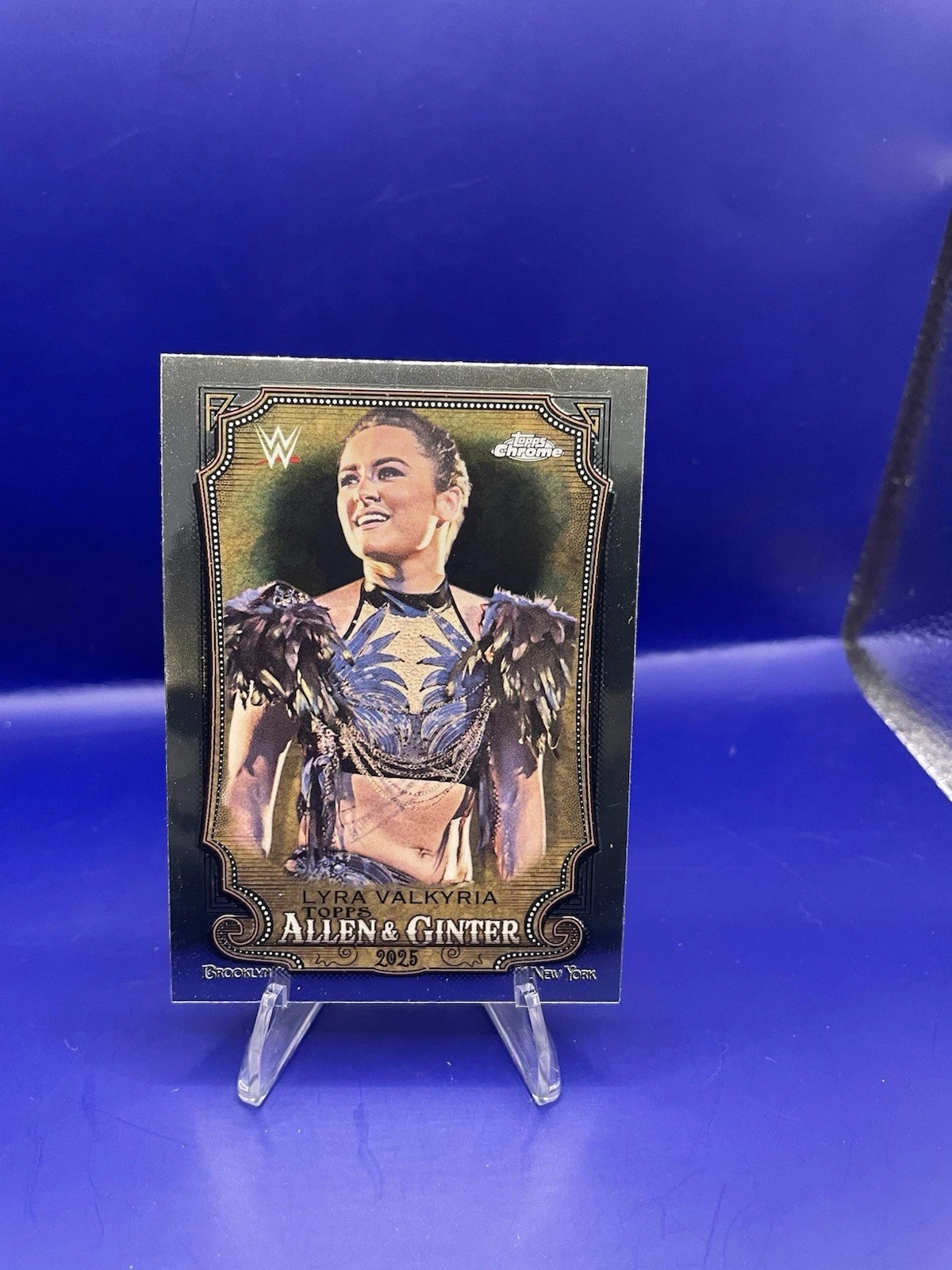 Alba Frye 2025 Topps Chrome WWE Allen & Ginter RAW AG-LVK