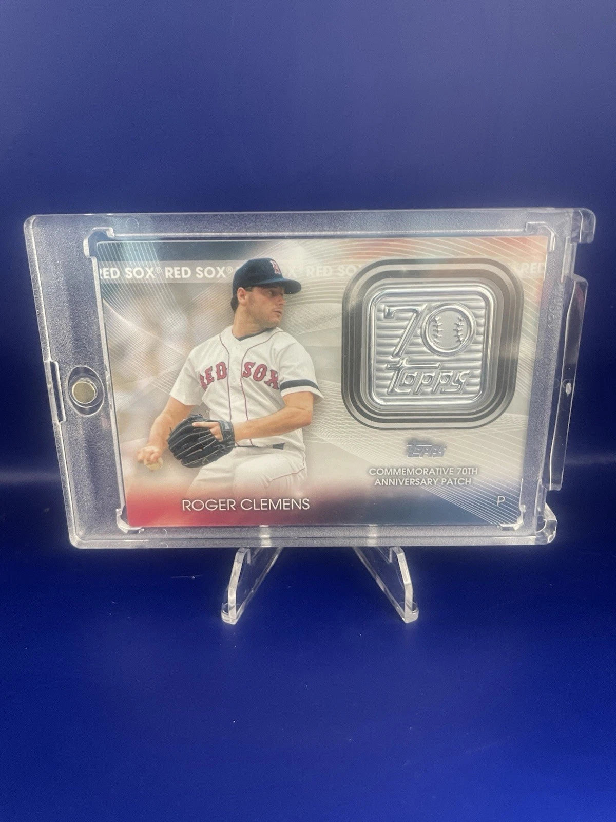 Roger Clemens Topps Commemorative Anniversary Patch T70P-RCL
