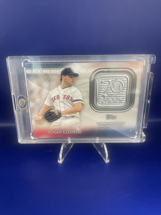 Roger Clemens Topps Commemorative Anniversary Patch T70P-RCL