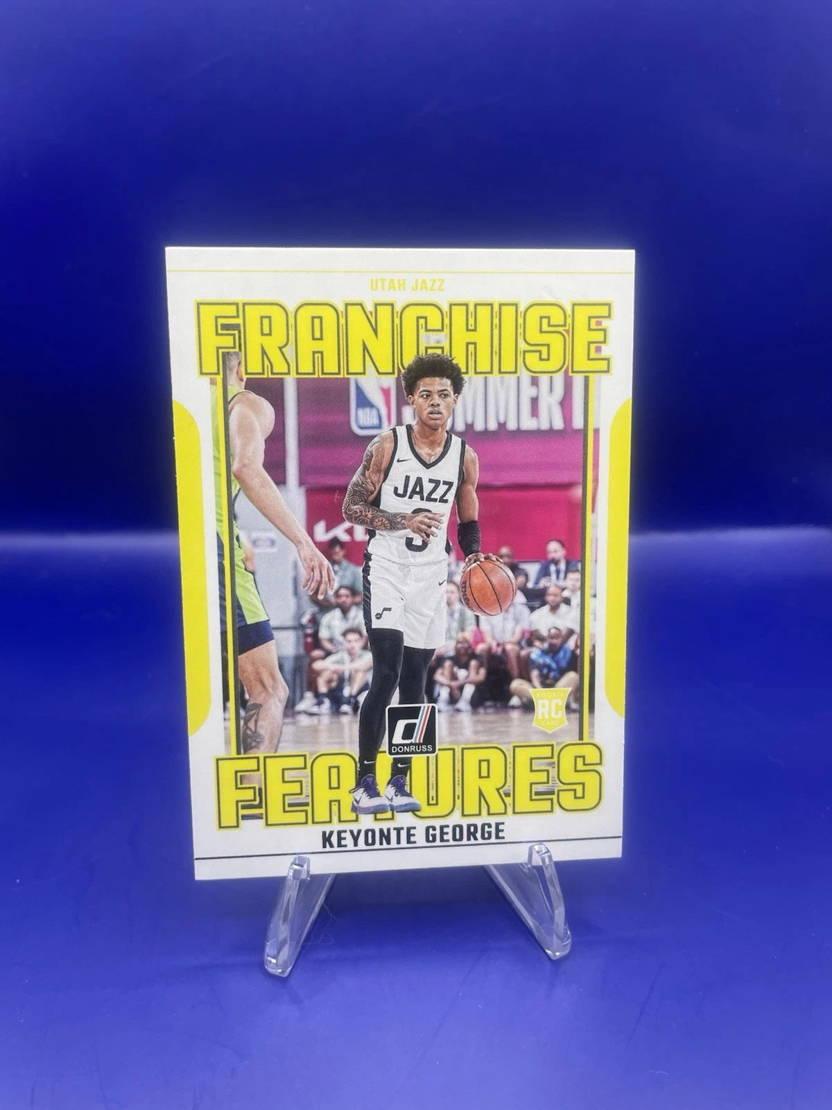 Keyonte George 2023 Donruss Basketball Franchise Features