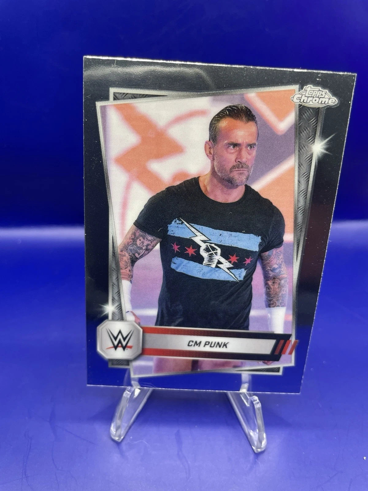 CM Punk 2025 Topps Chrome WWE