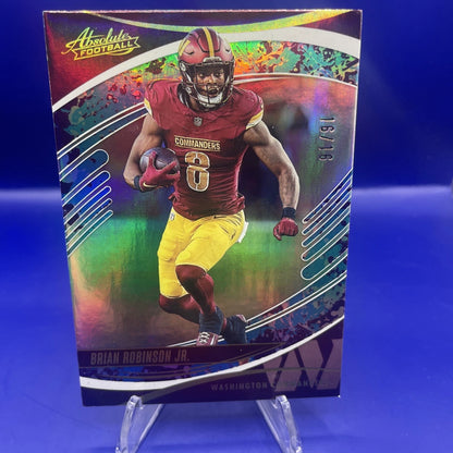 Brian Robinson Jr 2025 Panini Absolute /16