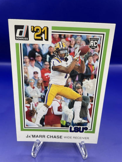 2021 Panini Chronicles Draft Picks - Donruss Retro Ja'Marr Chase #36 (RC)