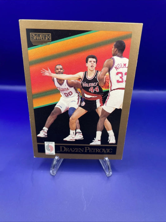1990-91 Skybox - Drazen Petrovic #237 (RC)