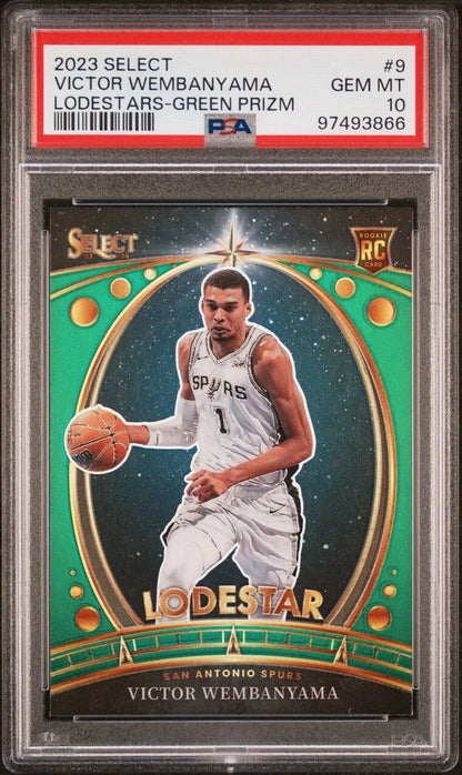 Victor Wembanyama RC 2023-24 Panini Select - Lodestars #9