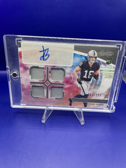 Jack Bech 2025 Panini Rookie Premier Rookie Patch Auto. /299