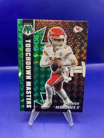 Patrick Mahomes II 2021 Panini Mosaic Touchdown Masters #TM-14 Manga Art
