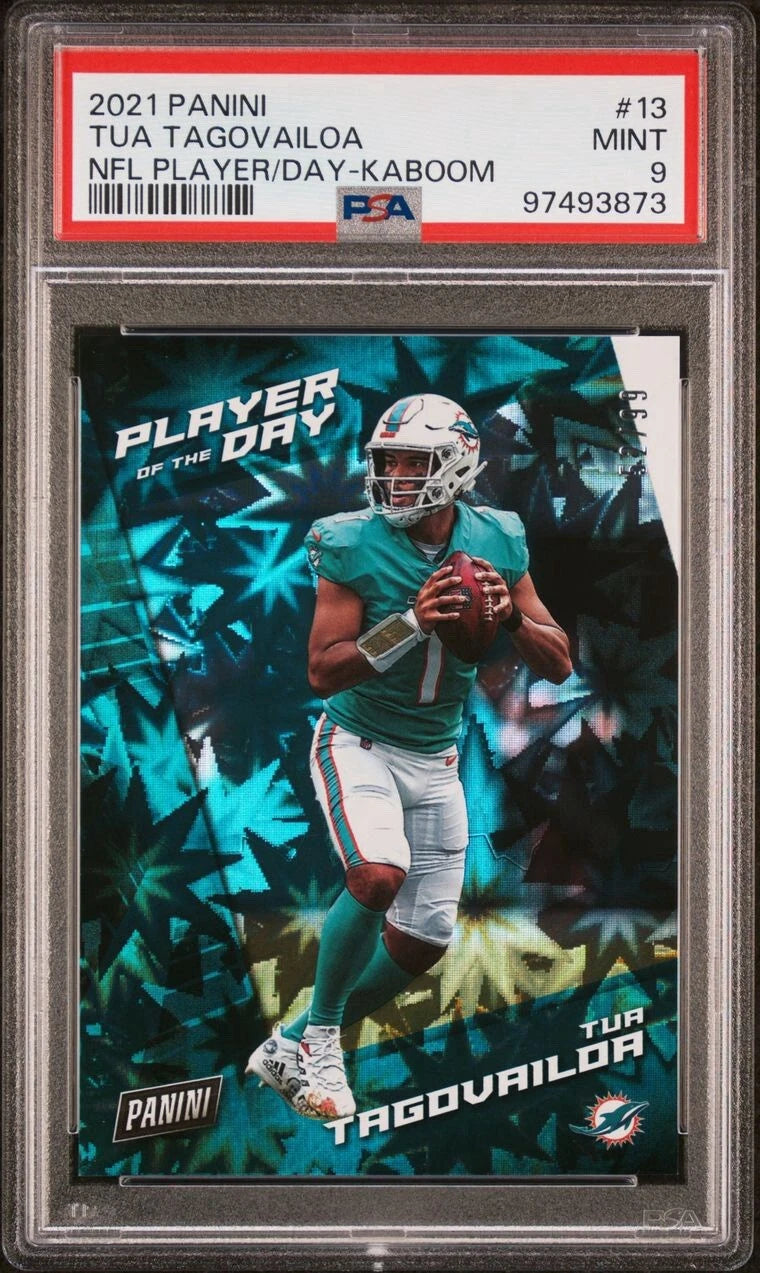 Tua Tagovailoa 2021 Panini Player of the Day - Kaboom #13 /99