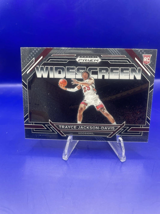 Trayce Jackson-Davis 2023 Panini Draft picks Widescreen Rookie Card