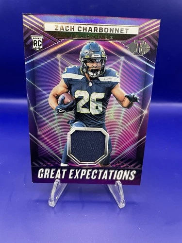 2023 Panini Illusions - Great Expectations Zach Charbonnet #GE-ZCH (MEM, RC)