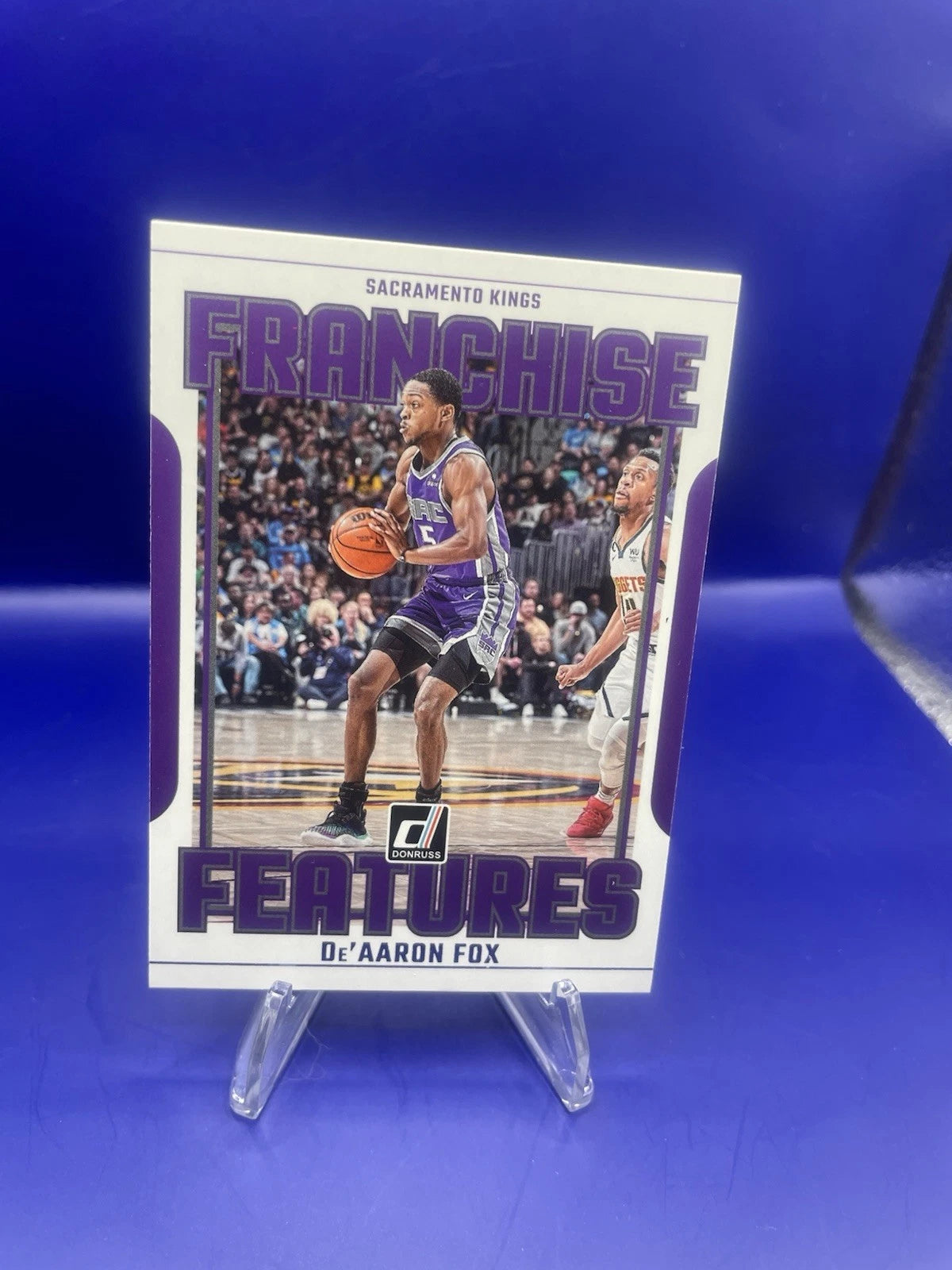 De’Aaron Fox 2023 Panini Donruss Franchise Features