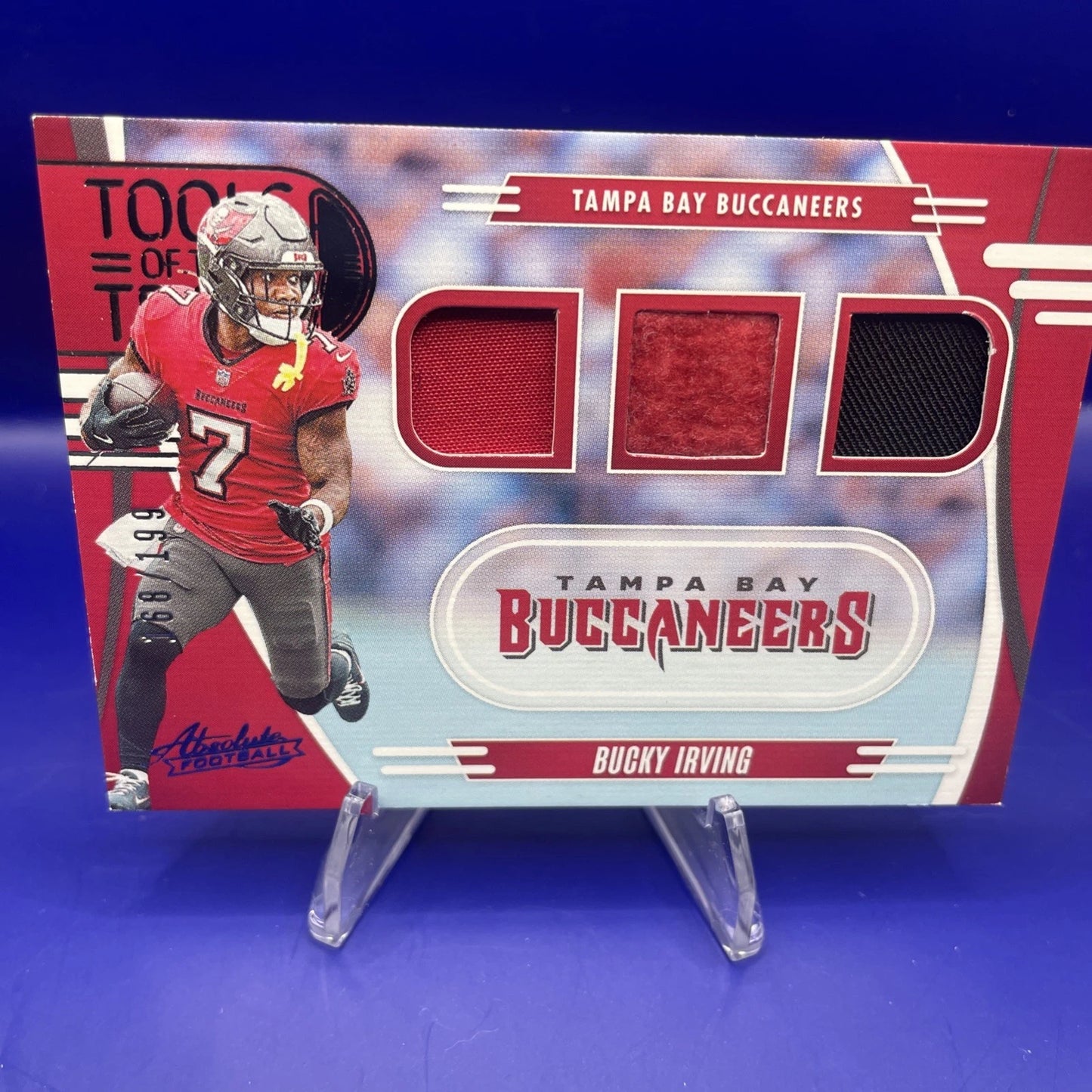Bucky Irving 2025 Panini Absolute Patch /190