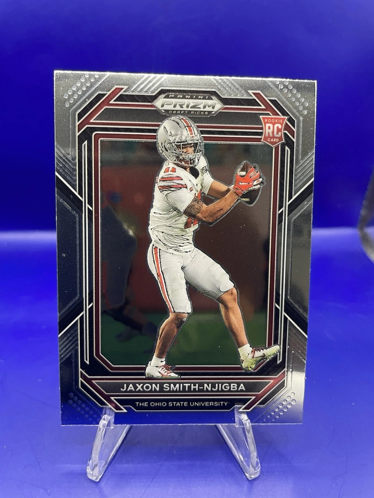 Jaxon Smith-Njigba Panini Prizm Rookie Card #135