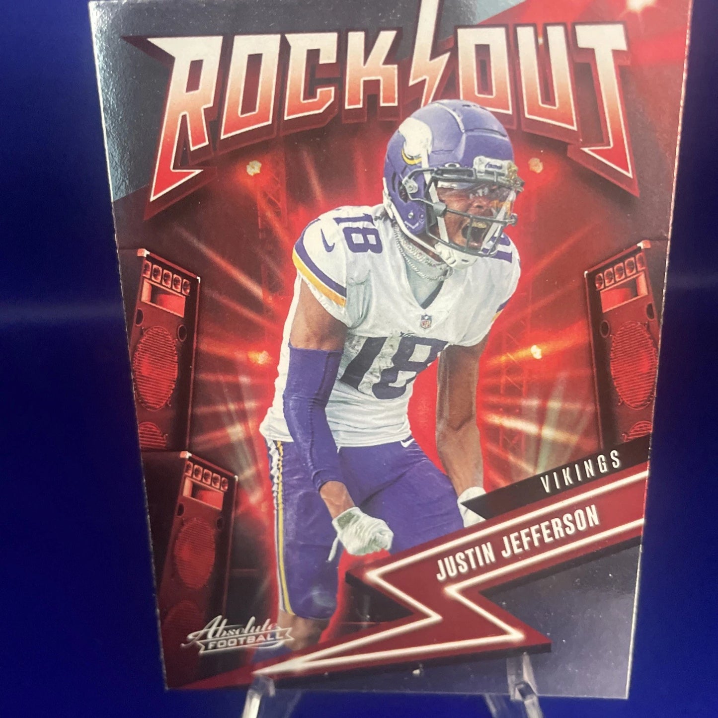 Justin Jefferson 2023 Rock Out Panini Absolute