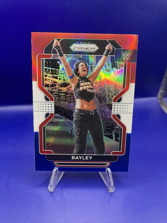 Bayley 2022 Panini Prizm Red White and Blue #108