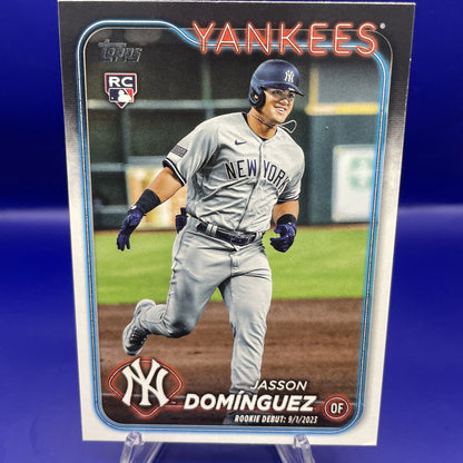 2024 Topps Update Series - Rookie Debut Jasson Dominguez #US175 (RC)