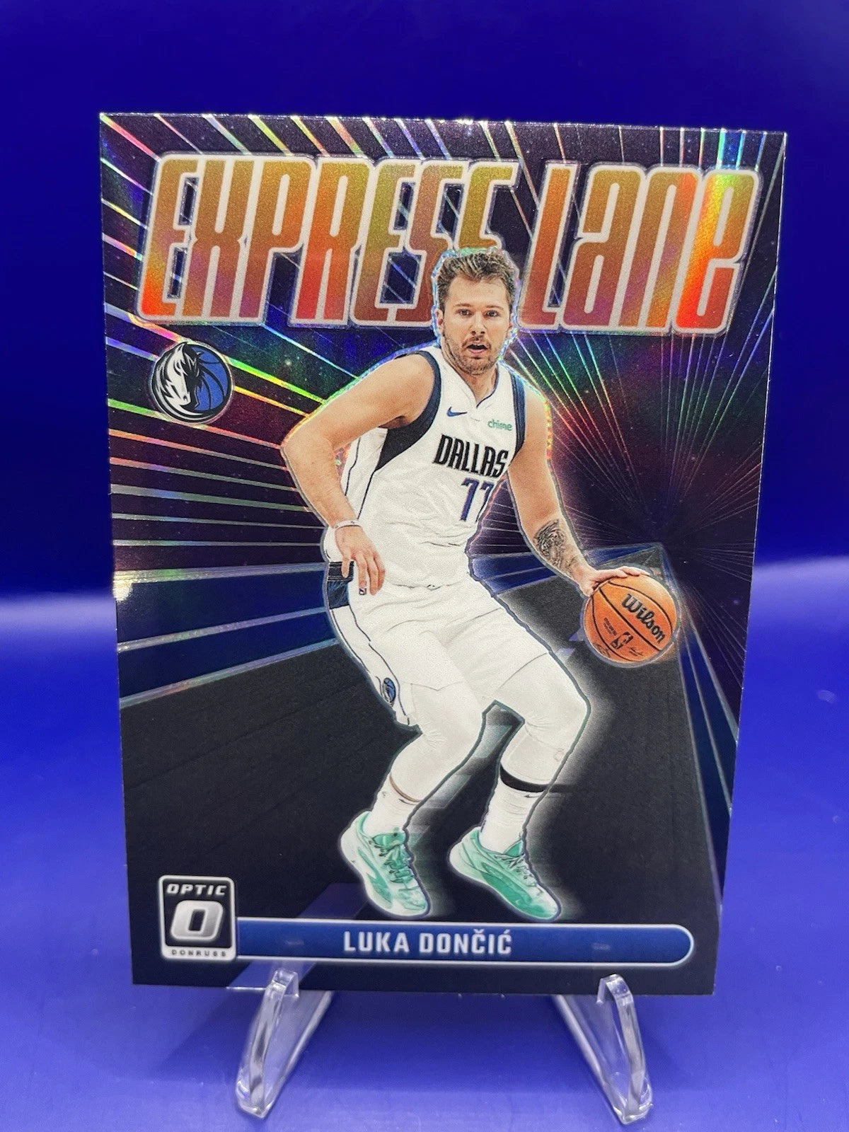 Luka Doncic 2023 Panini Donruss Optic Basketball Express Lane