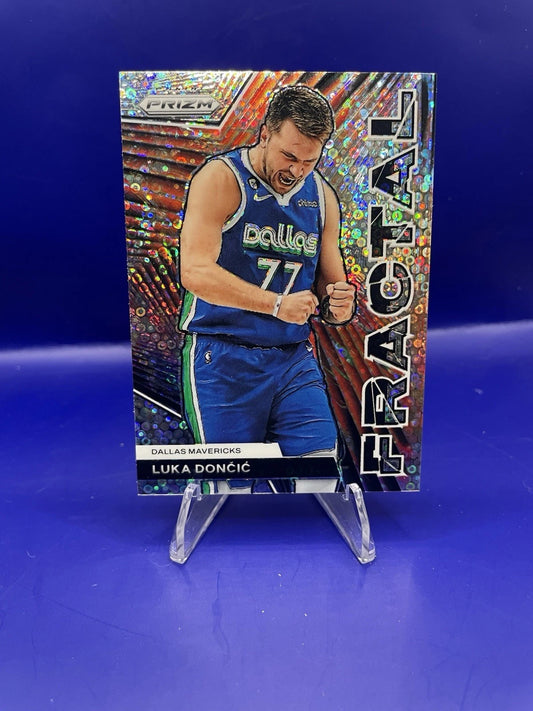 Luka Doncic 2023 Panini Prizm Fractal #2