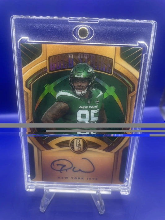 Quinnen Williams Panini Gold Strike Auto /99
