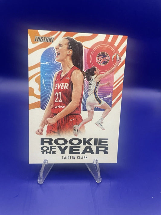 Caitlin Clark Rookie Of Year Card Panini instant CCROY-A🔥🔥🔥🔥🔥🔥🔥🔥🔥🔥🔥