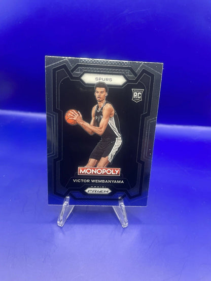 Victor Wembanyama 2023 Panini Prizm Rookie Monopoly