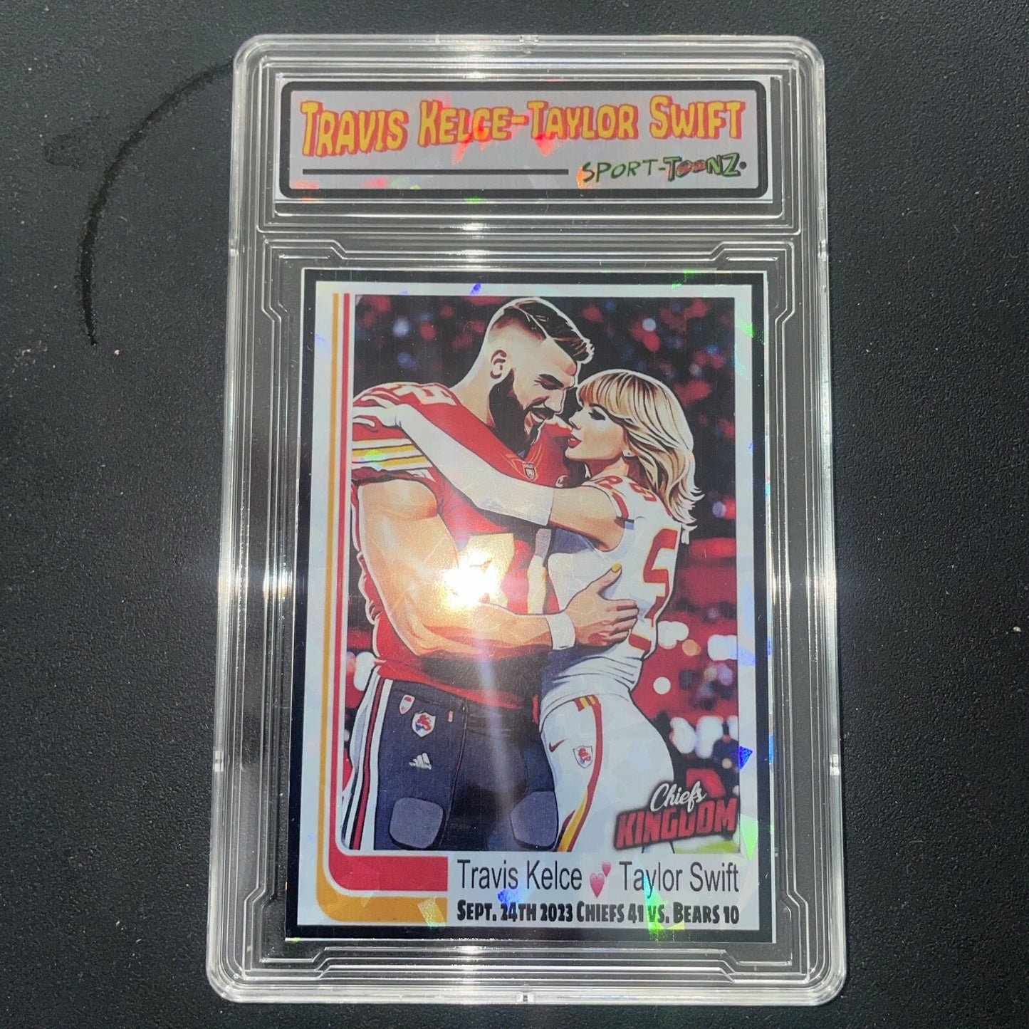 Taylor Swift and Famous Football Beau Travis Cracked Ice