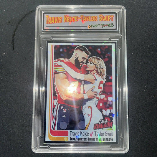 Taylor Swift and Famous Football Beau Travis Cracked Ice