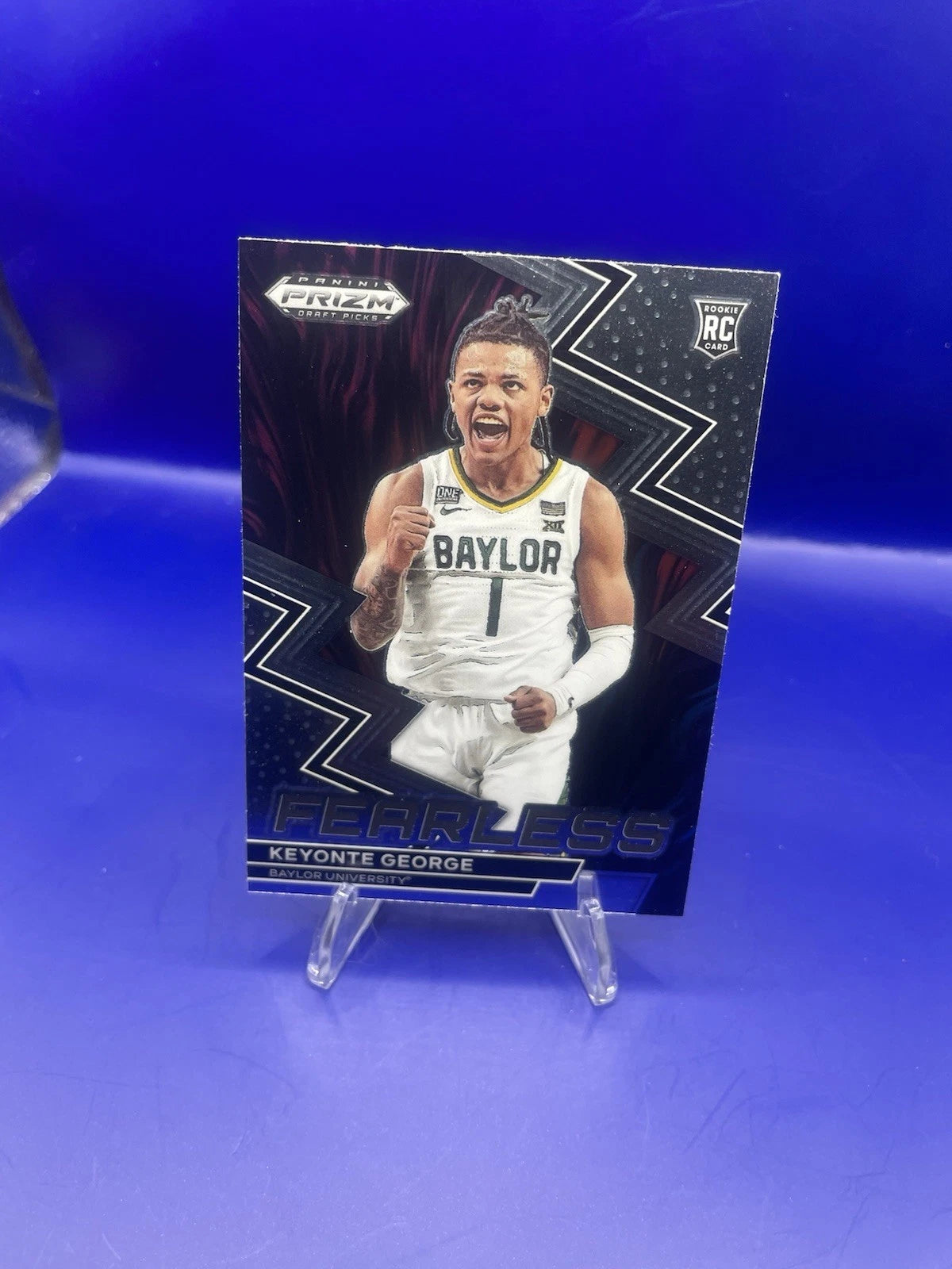 Keyonte George 2023 Panini Prizm Draft Picks Fearless Rookie