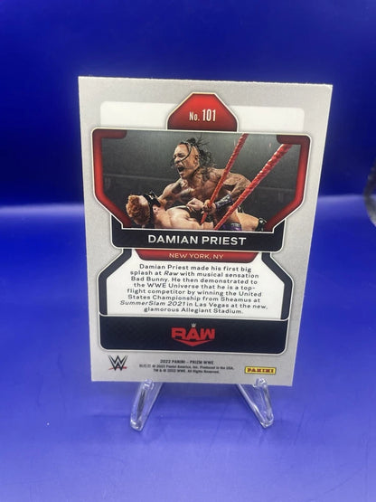 Damien Priest 2022 Panini Prizm WWE
