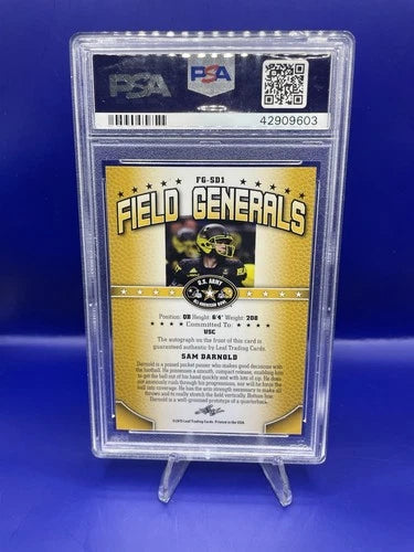 Sam Darnold RC Auto PSA 9