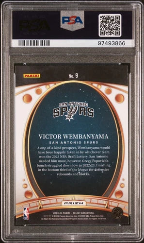 Victor Wembanyama RC 2023-24 Panini Select - Lodestars #9