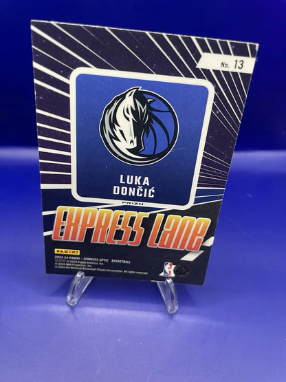 Luka Doncic 2023 Panini Donruss Optic Basketball Express Lane