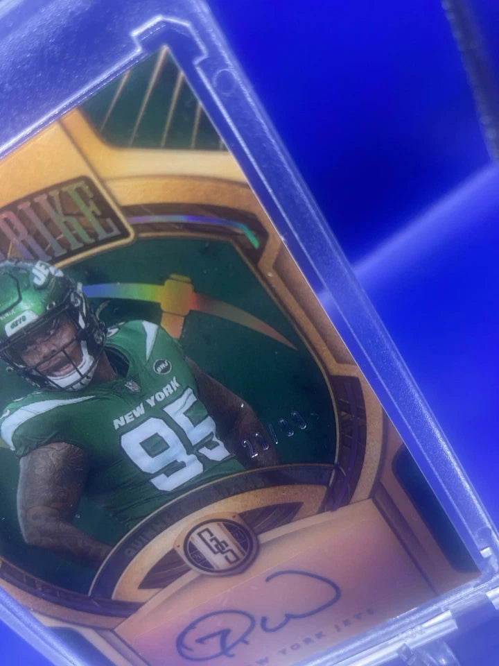 Quinnen Williams Panini Gold Strike Auto /99