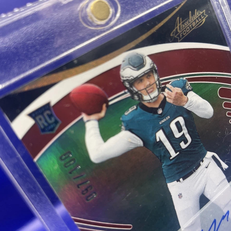 Kyle McCord 2025 Panini Absolute. Rookie Auto /100