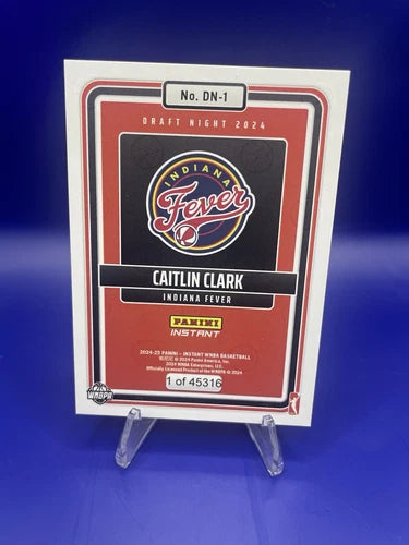 Caitlin Clark RC Panini Instant DN-1
