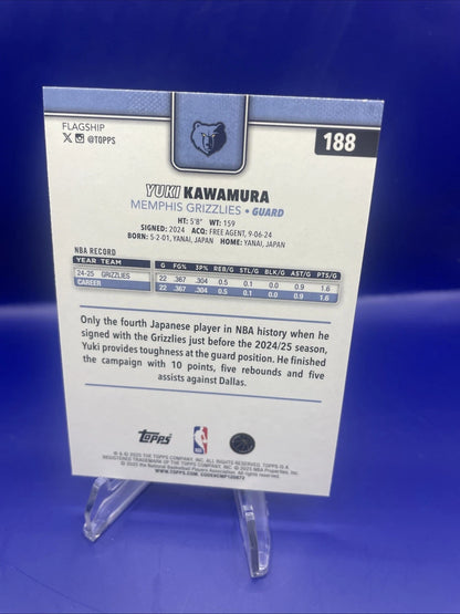 Yuki Kawamura Topps 2025 Basketball SP #188