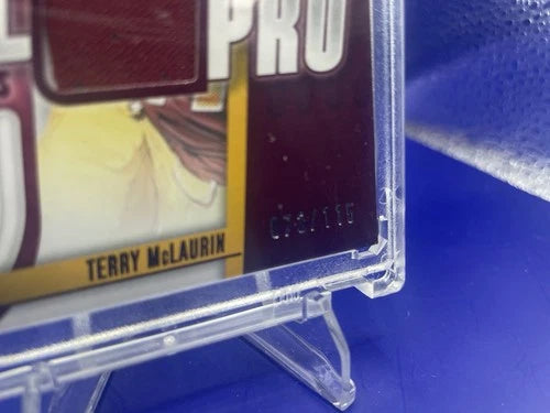 Terry McLaurin 2025 Panini Absolute All Pro Souvenirs Patch