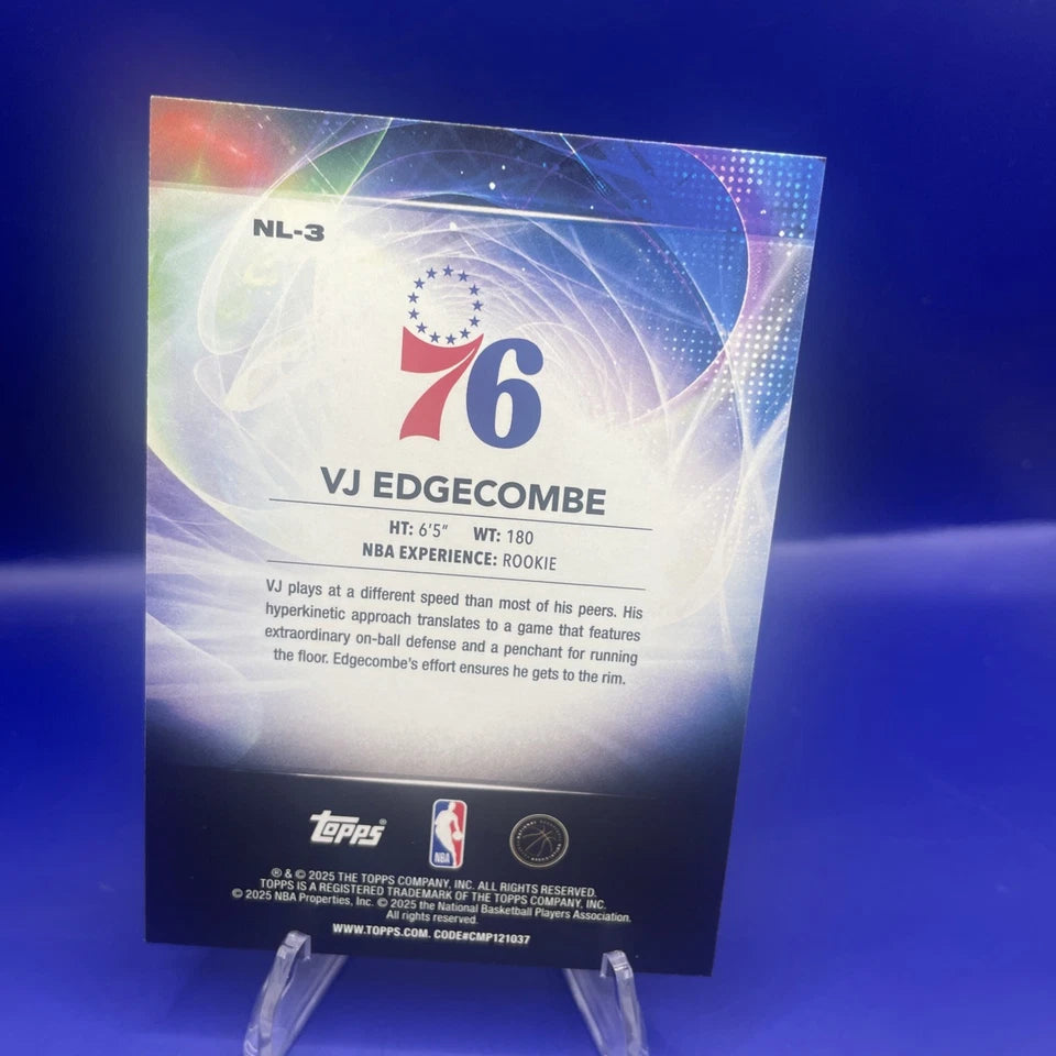 VJ Edgecomb Topps Rookie Card No Limit Parallel NL-3