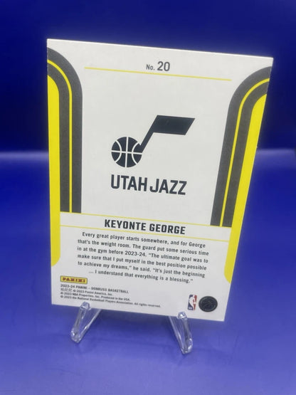 Keyonte George 2023 Donruss Basketball Franchise Features
