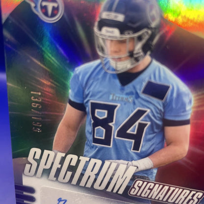 Gunnar Helm 2025 Panini Absolute Spectrum Signatures Auto /199