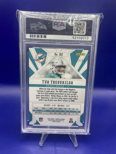 Tua Tagovailoa RC 2020 Panini Phoenix Fire & Ice /50
