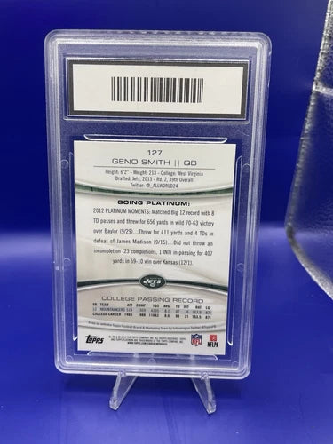 2013 Topps Platinum - X-Fractor #127 Geno Smith (RC)