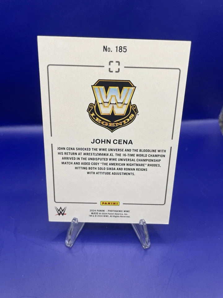 John Cena 2024 Panini Photogenic WWE #185